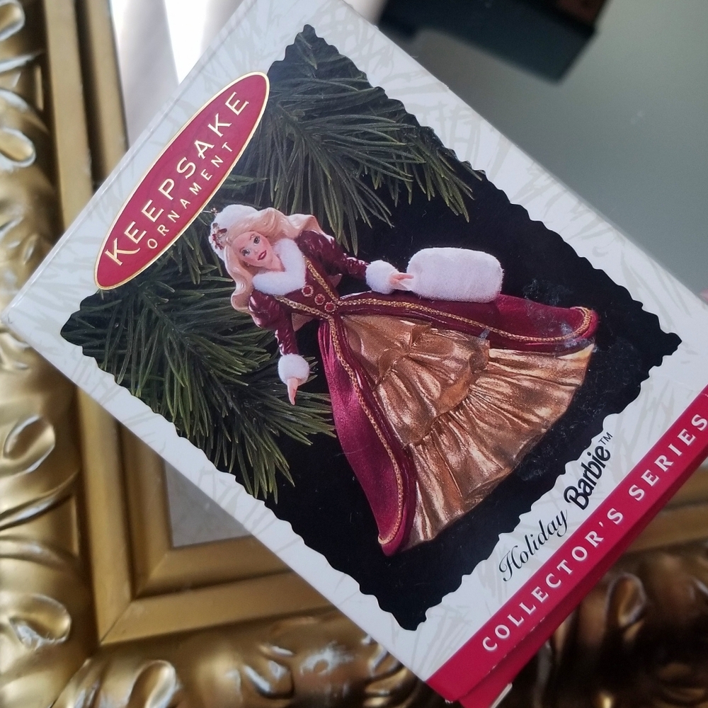 ❗Vintage 1996 Barbie Hallmark Keepsake Holiday Ornament❗